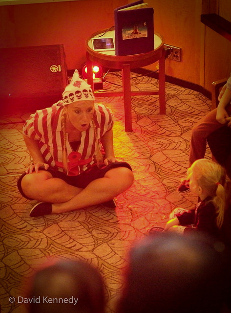 Story telling for children in our saloons